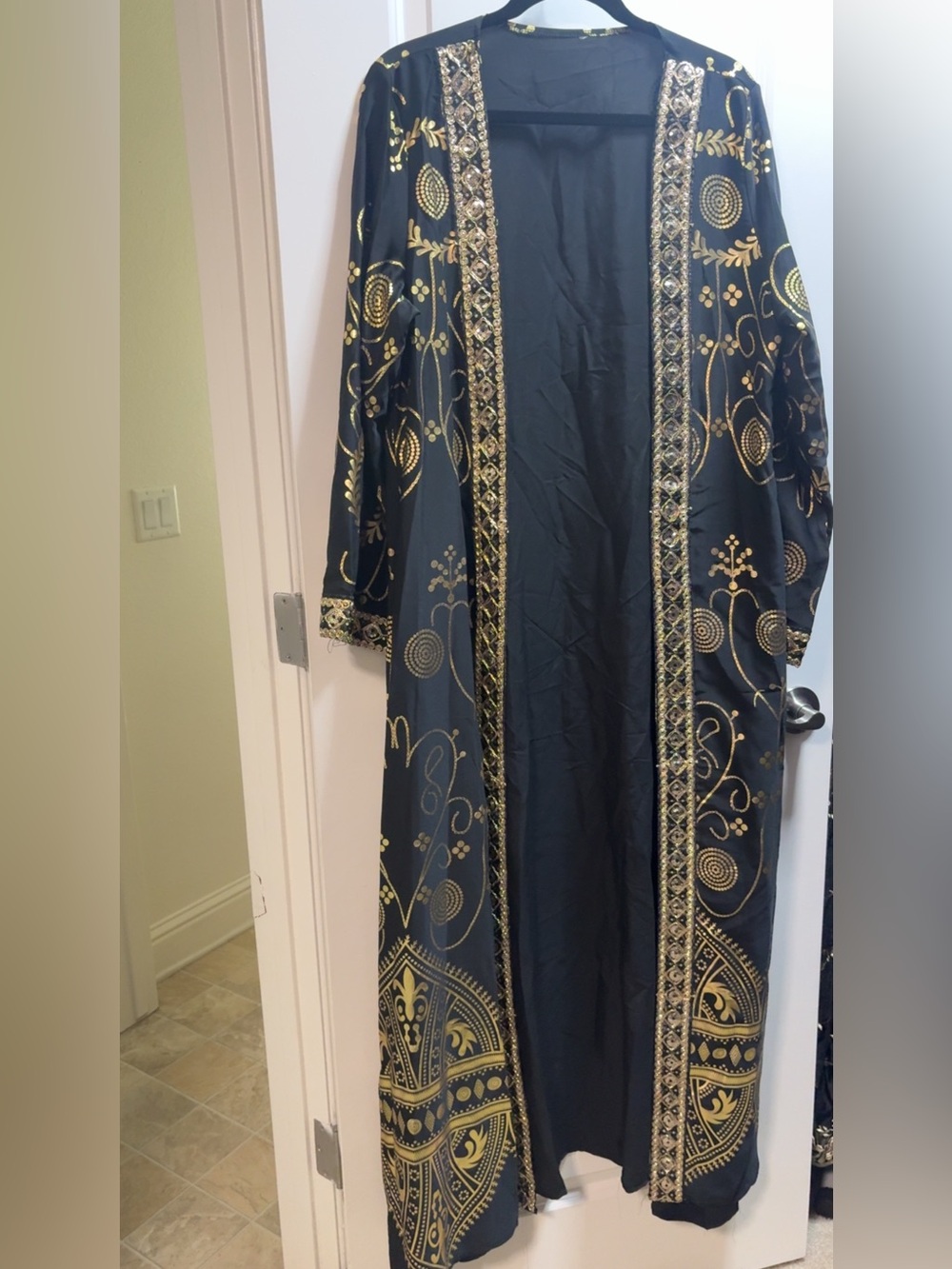 Black and gold cardigan NEW